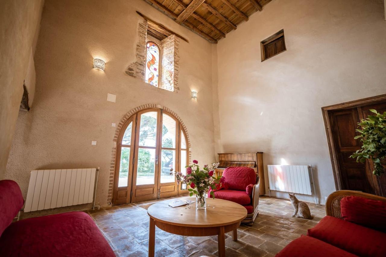 Chambres Et Table D'Hotes - Les Jardins De La Longagne Saussenac Ngoại thất bức ảnh