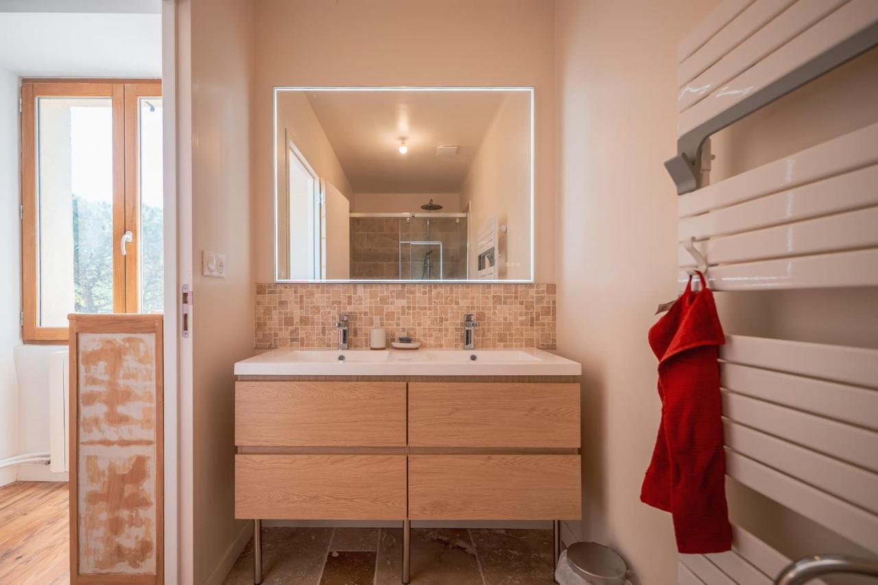Chambres Et Table D'Hotes - Les Jardins De La Longagne Saussenac Ngoại thất bức ảnh