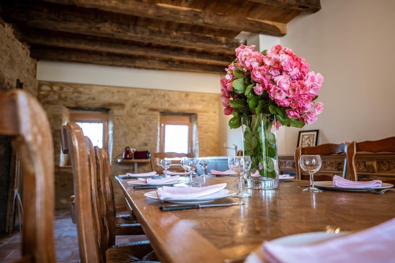 Chambres Et Table D'Hotes - Les Jardins De La Longagne Saussenac Ngoại thất bức ảnh